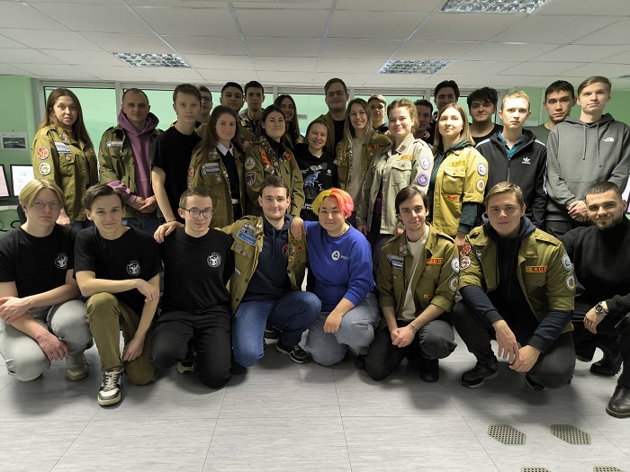 Ленинградскую АЭС посетили бойцы студенческих отрядов со всей России